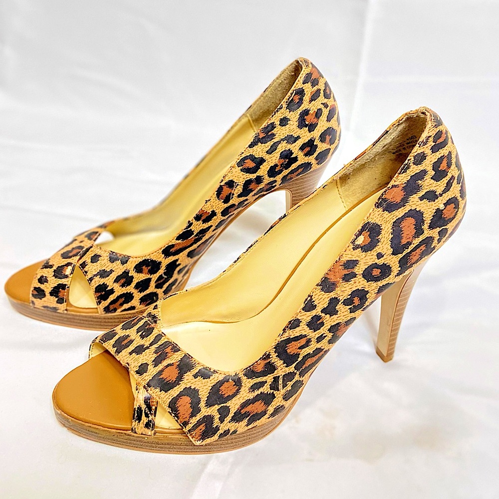 Jazzberry Leopard print heels.